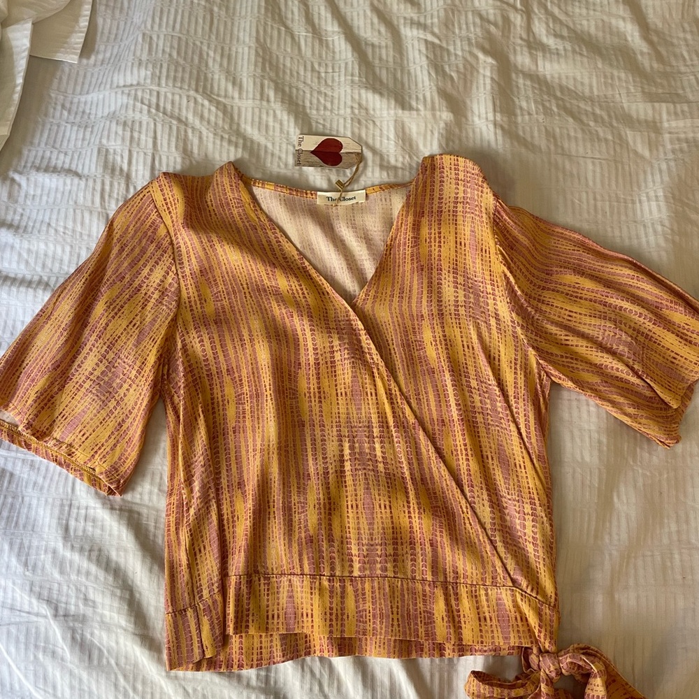 Pink and orange shirt